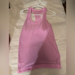 pink lululemon tank top